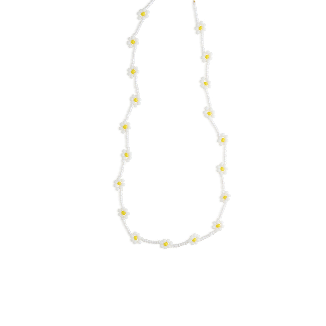 Lise - Collar de cuentas con flores