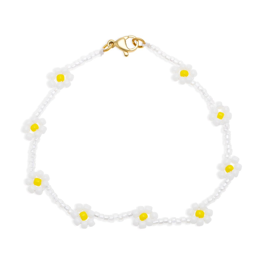 Lise - Pulsera de cuentas con flores