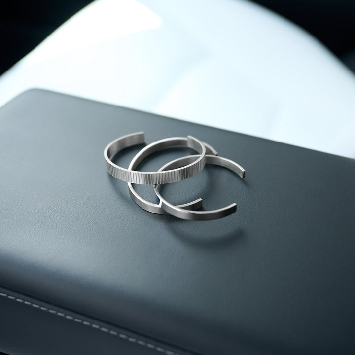 Tristan - Pulsera Brazalete Elegante Acero Inoxidable