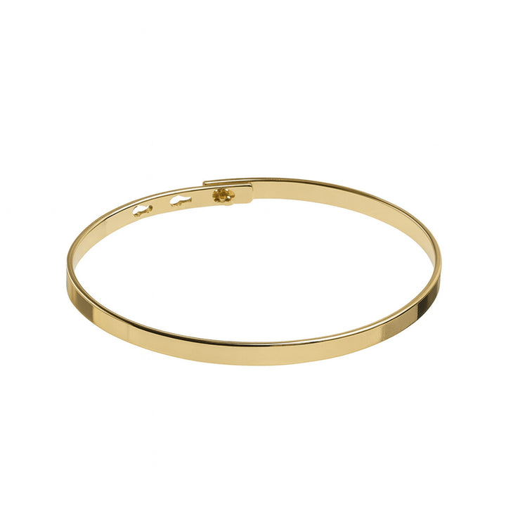 Gisele - Pulsera Esencial de Brazalete de Acero Inoxidable