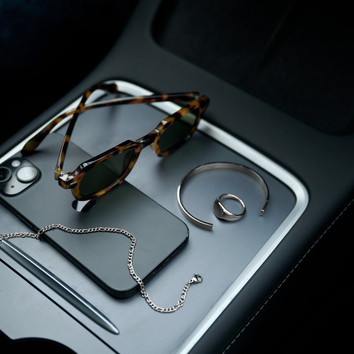 Ian - Anillo sello de acero inoxidable