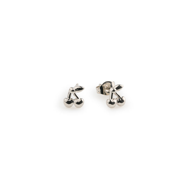 Amour - Cherry Stud Earrings Stainless Steel