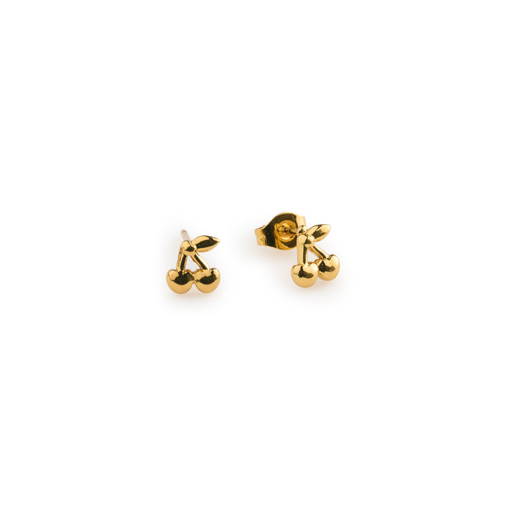 Amour - Cherry Stud Earrings Stainless Steel