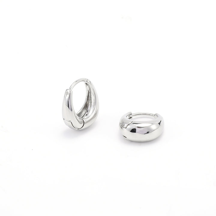 Hedvig - Classic Wide Hoop Earring Stainless Steel