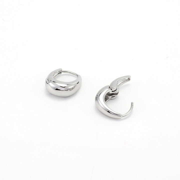 Hedvig - Classic Wide Hoop Earring Stainless Steel