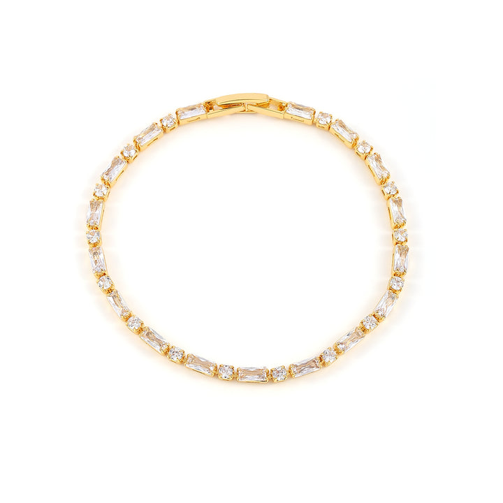 Serena - Pulsera de tenis de cristal