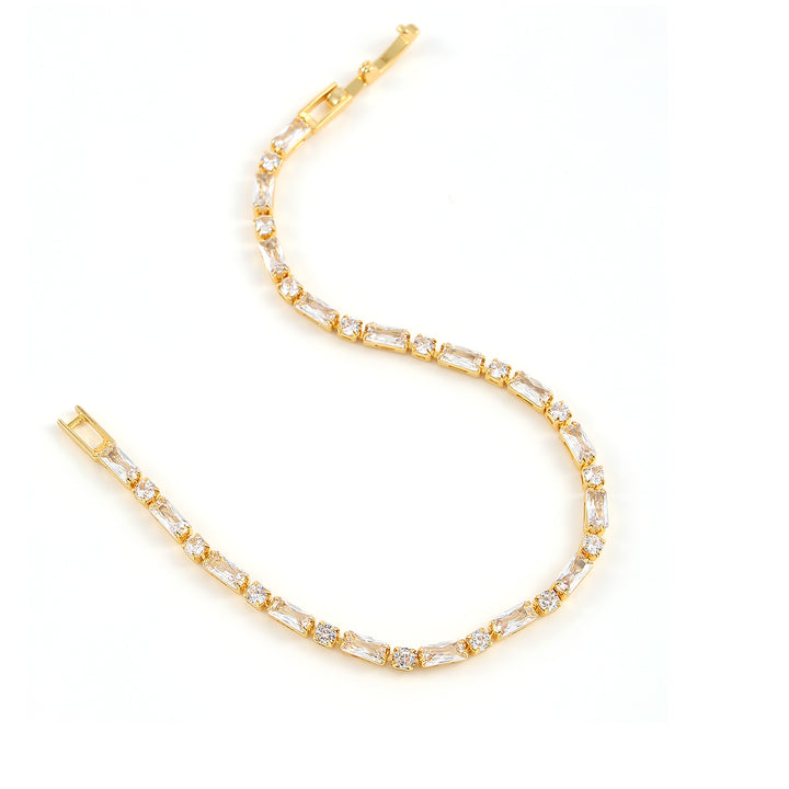 Serena - Pulsera de tenis de cristal