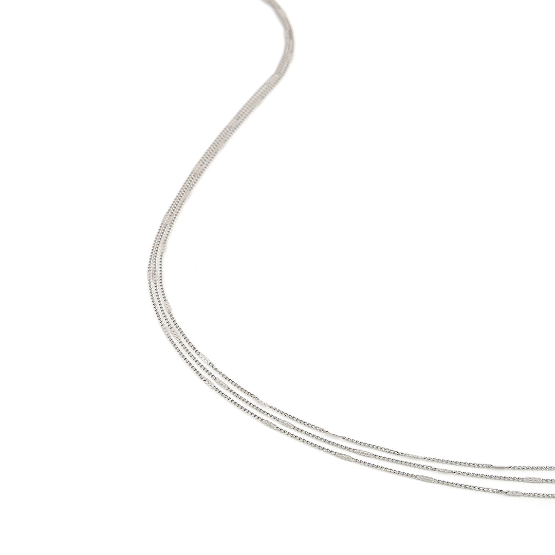 Mika - Collar Multi Cadena Acero Inoxidable