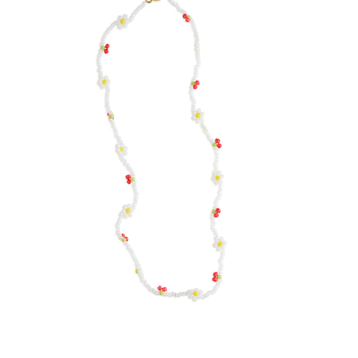 Lovis - Collar de Cereza y Mezcla de Flores
