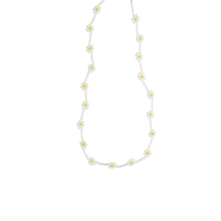 Lise - Collar de cuentas con flores