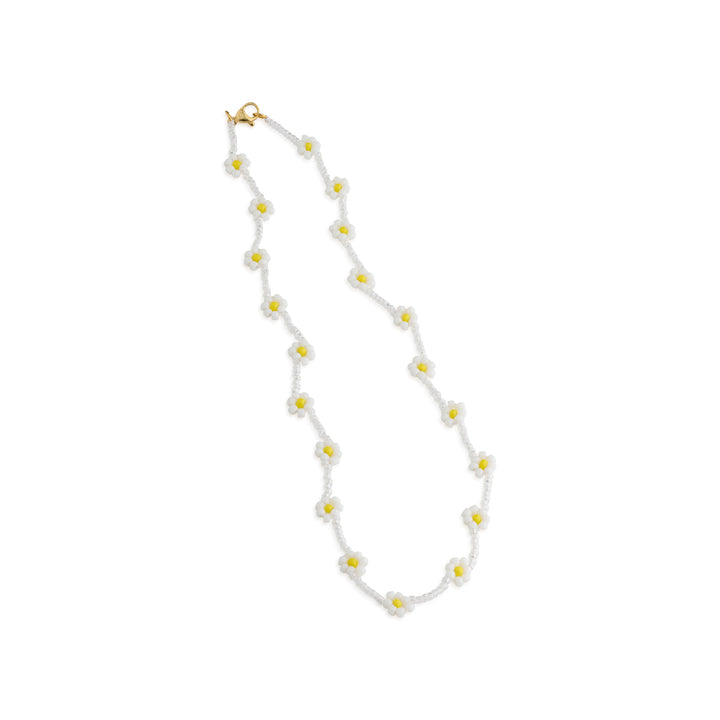 Lise - Collar de cuentas con flores