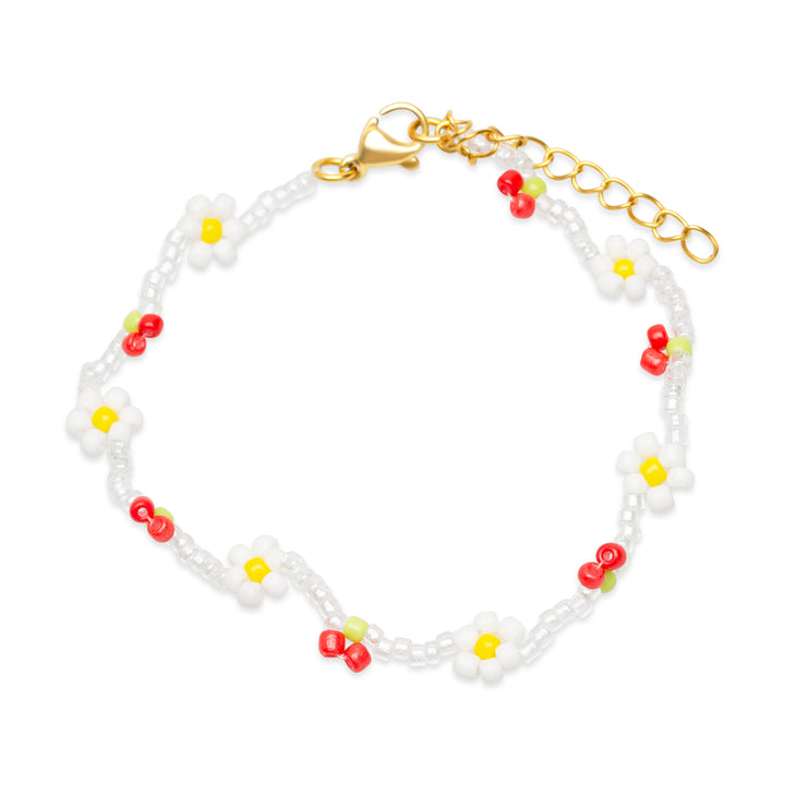 Lovis - Pulsera de Cereza y Flor Blead