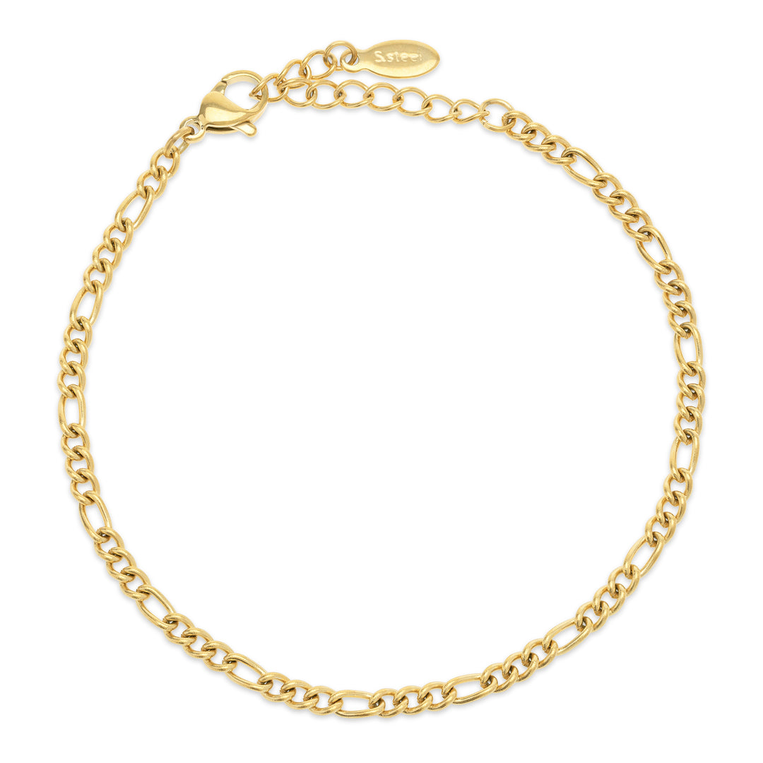 Hedda - Pulsera de cadena de acero inoxidable