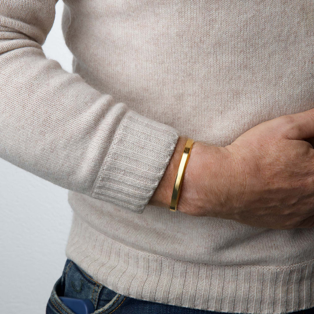 Frans - Pulsera Brazalete Acero Inoxidable