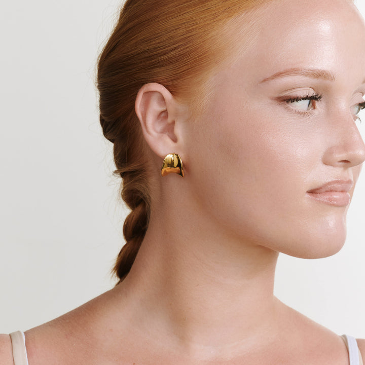 Piper - Statement Stud Earrings Stainless Steel