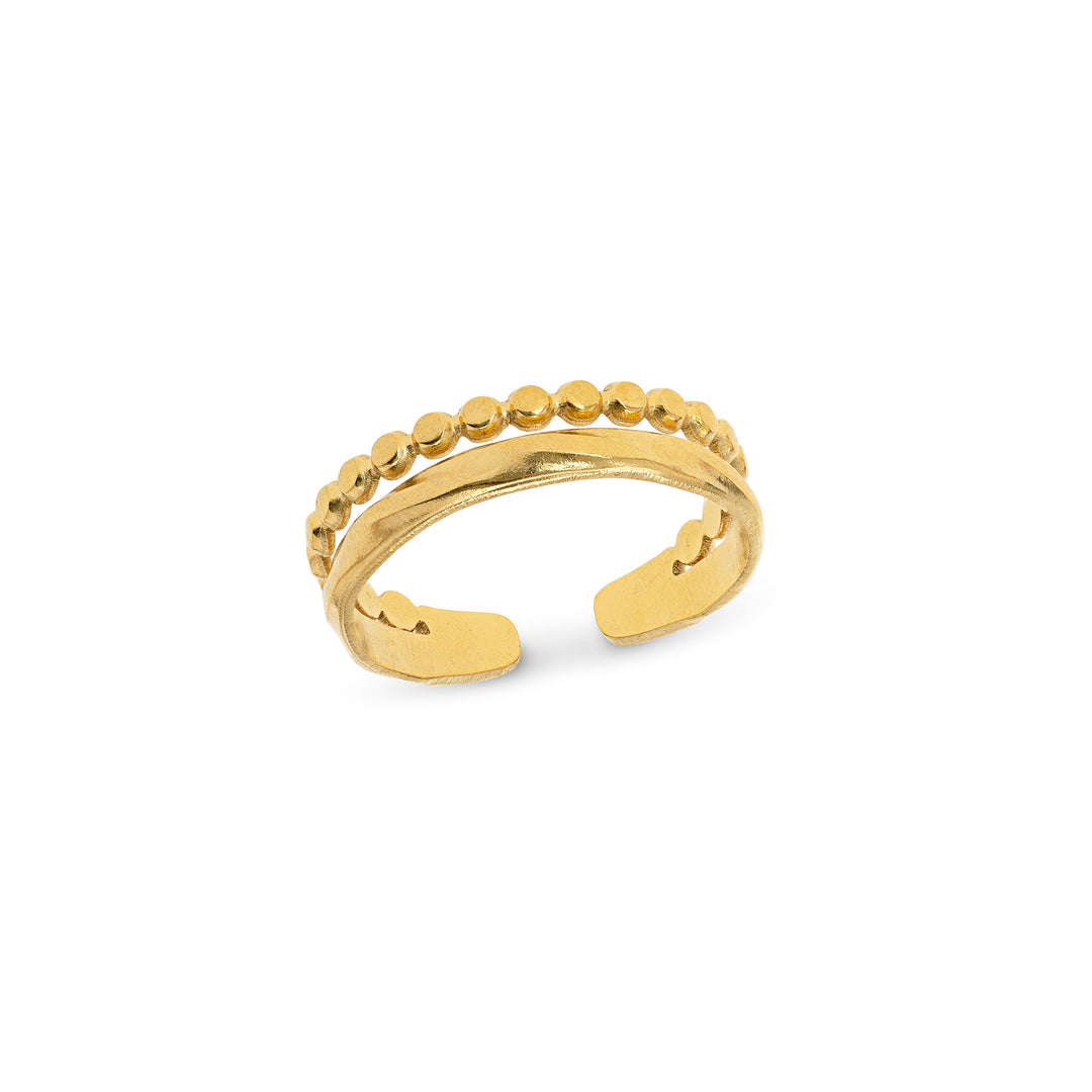 Polly - Duo Ring Stainless Steel