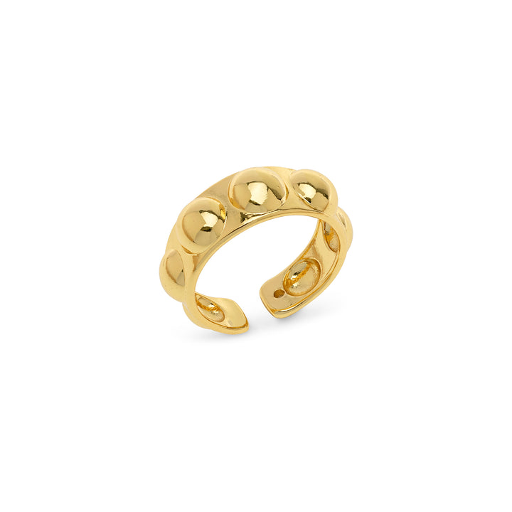 Reah - Bubble Structure Ring Stainless Steel