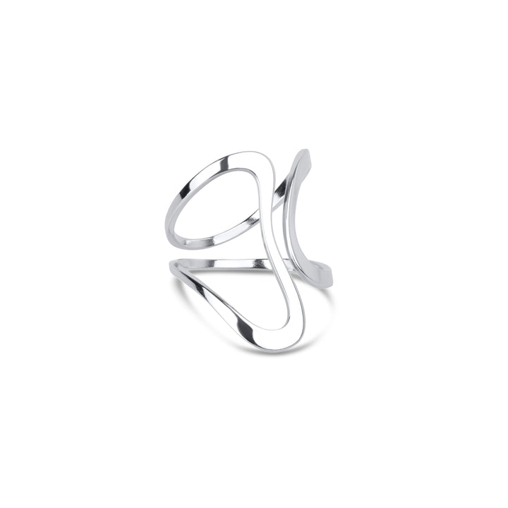 Minou - Abstract Ring Stainless Steel