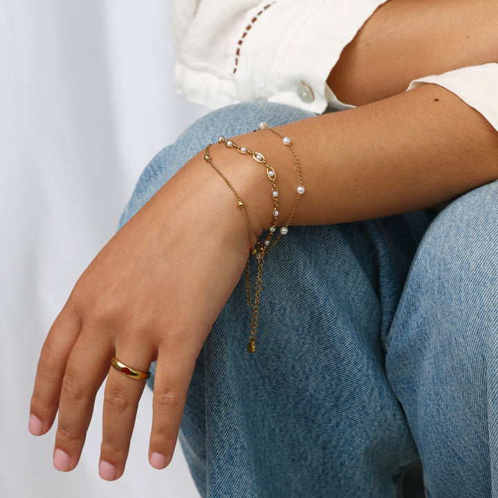 Odette - Anillo de Corazón de Acero Inoxidable