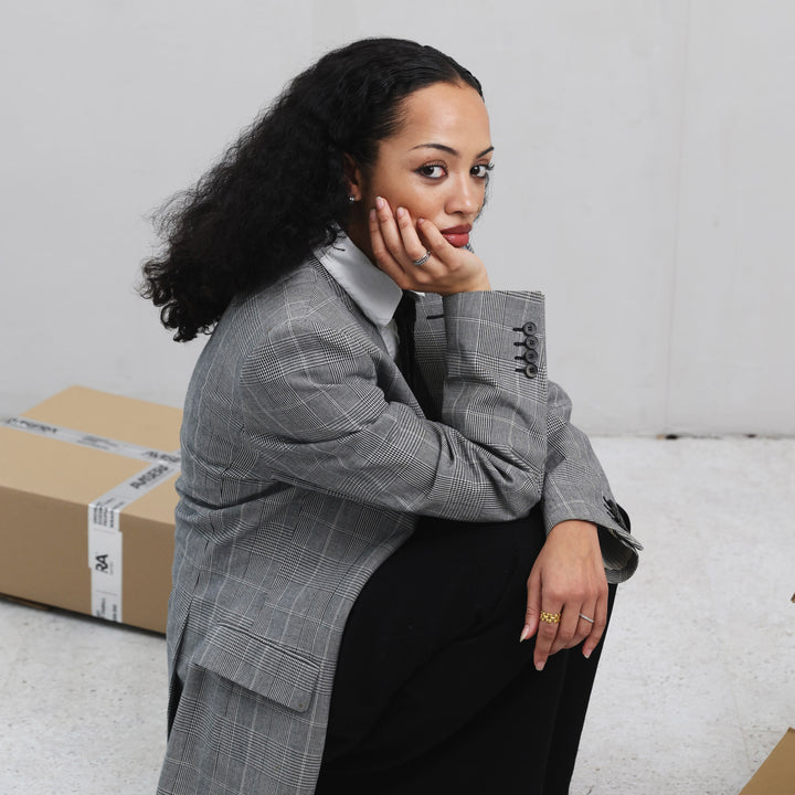 Maggie - Anillo Estructura Acero Inoxidable