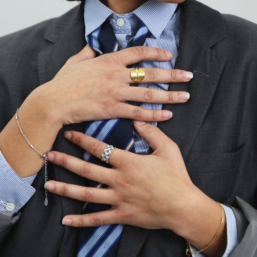 Jiselle - Statement Ring Stainless Steel