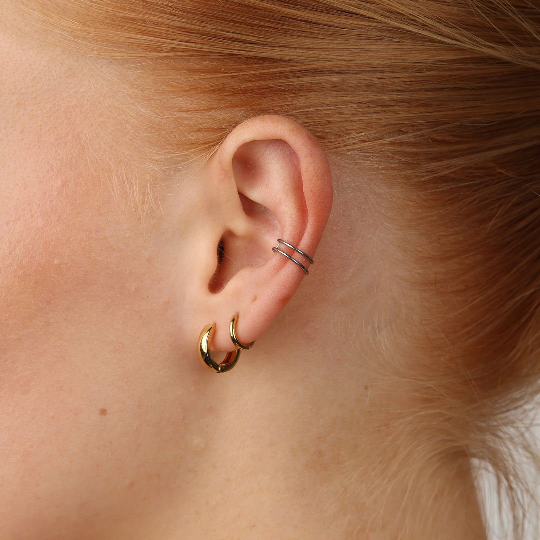 Emme - Delicado Ear Cuff de Acero Inoxidable