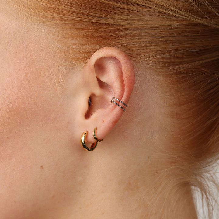 Emme - Delicado Ear Cuff de Acero Inoxidable