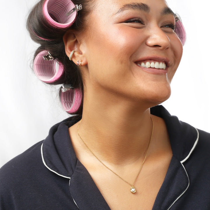 Ilse - Collar de perlas de acero inoxidable