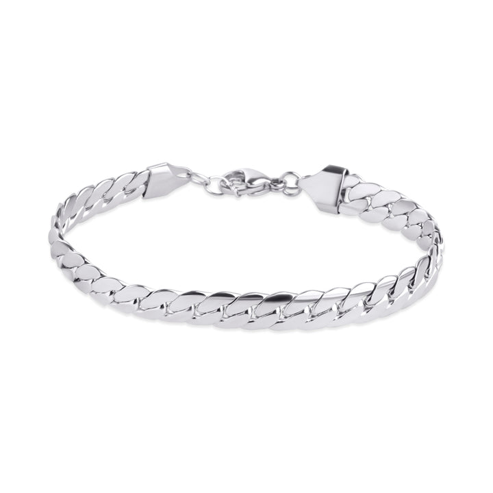 Cornelia - Pulsera de cadena de acero inoxidable