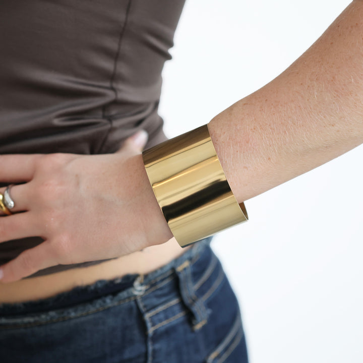 Connie - Statement Bangle Bracelet Stainless Steel