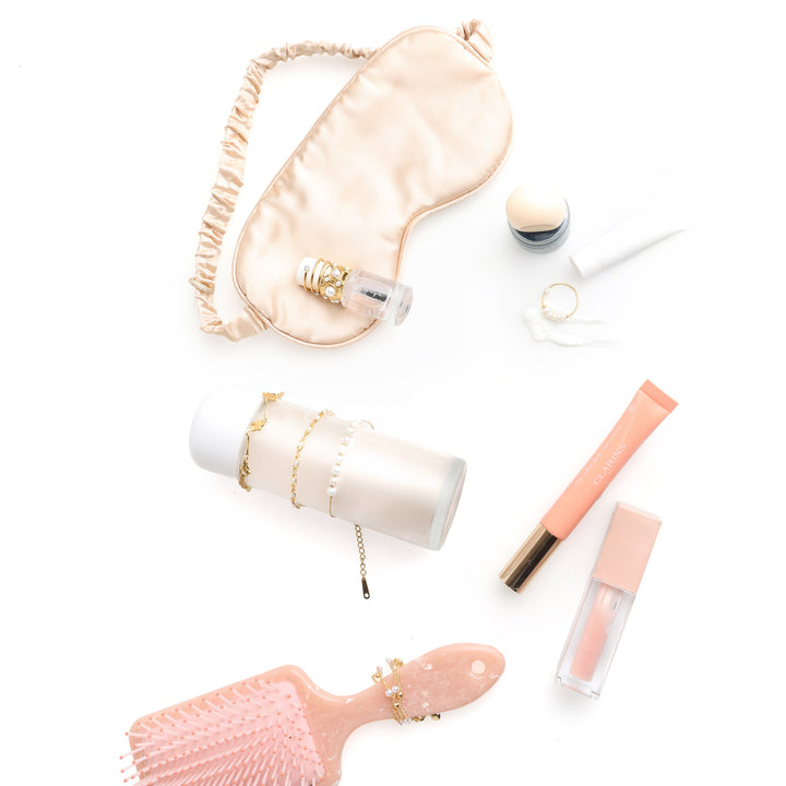 Kerstin - Anillo de Perla Martillada de Acero Inoxidable