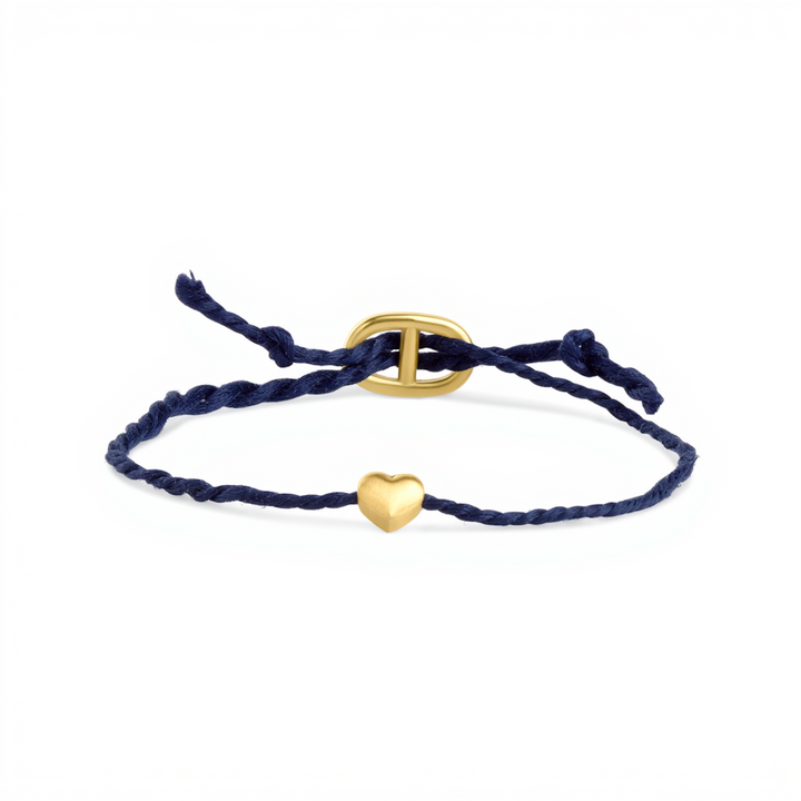 Alex - Pulsera de cuerda de acero inoxidable