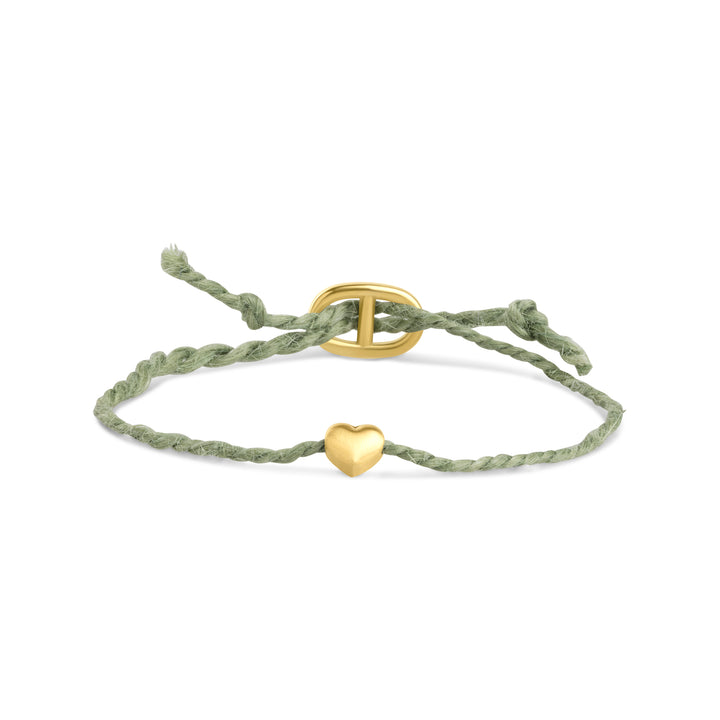Alex - Pulsera de cuerda de acero inoxidable