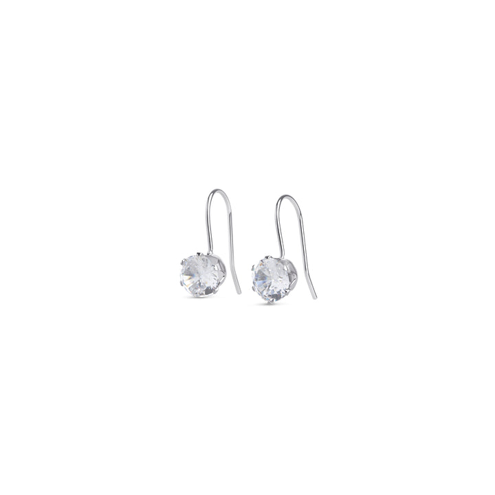 Chelsie - Pendientes de Cristal de Acero Inoxidable