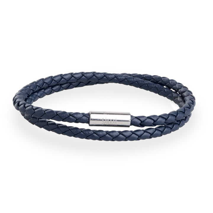 Kim - Pulsera de cuerda de acero inoxidable