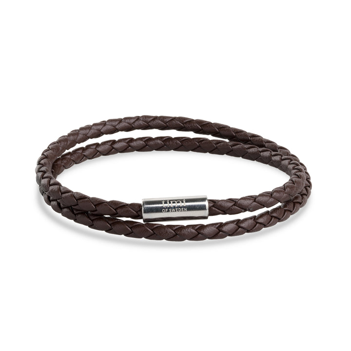 Kim - Pulsera de cuerda de acero inoxidable