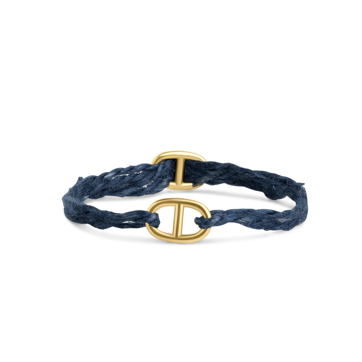 Alex - Pulsera de cuerda de acero inoxidable