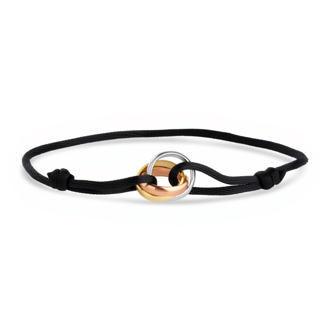 Leona - Pulsera de cuerda de acero inoxidable