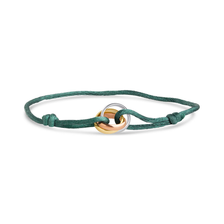 Leona - Pulsera de cuerda de acero inoxidable