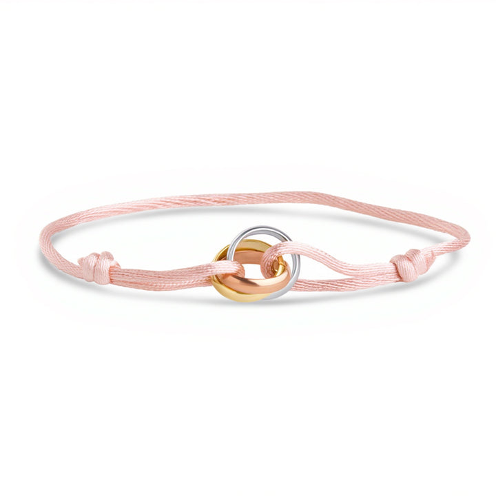 Leona - Pulsera de cuerda de acero inoxidable