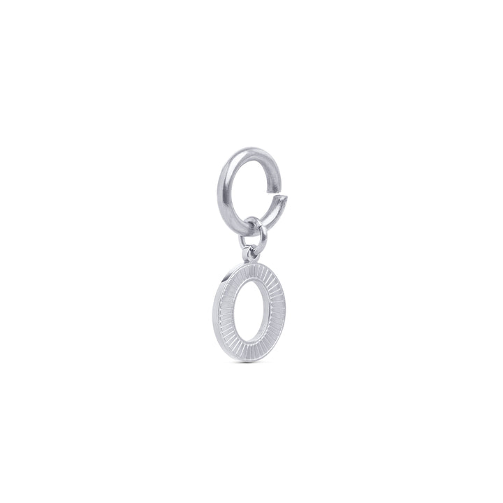 Sanya - Initital Charm Silver Stainless Steel