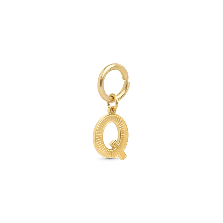 Sanya - Initital Charm Gold Stainless Steel