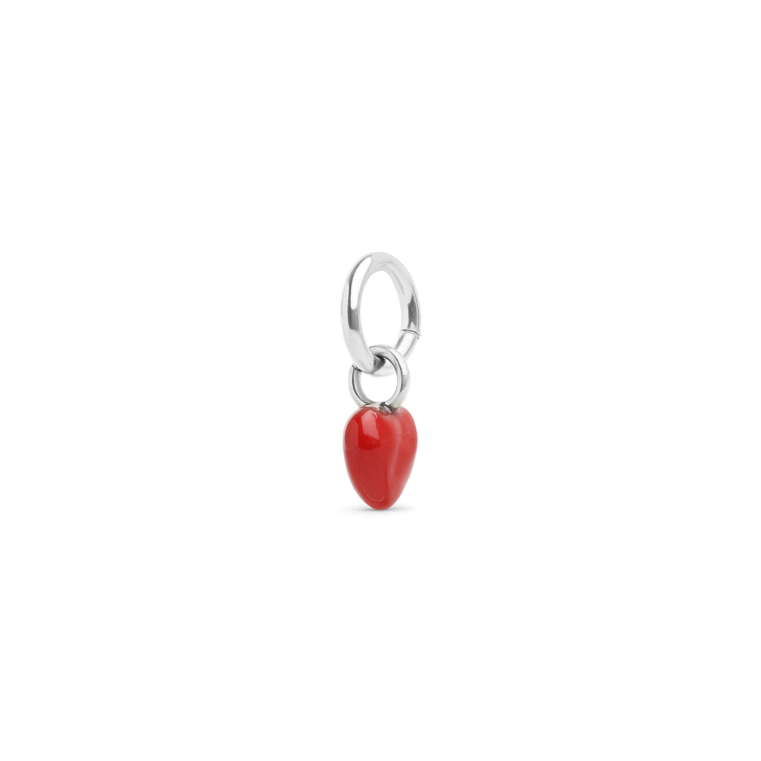 Lill - Heart Charm Stainless Steel