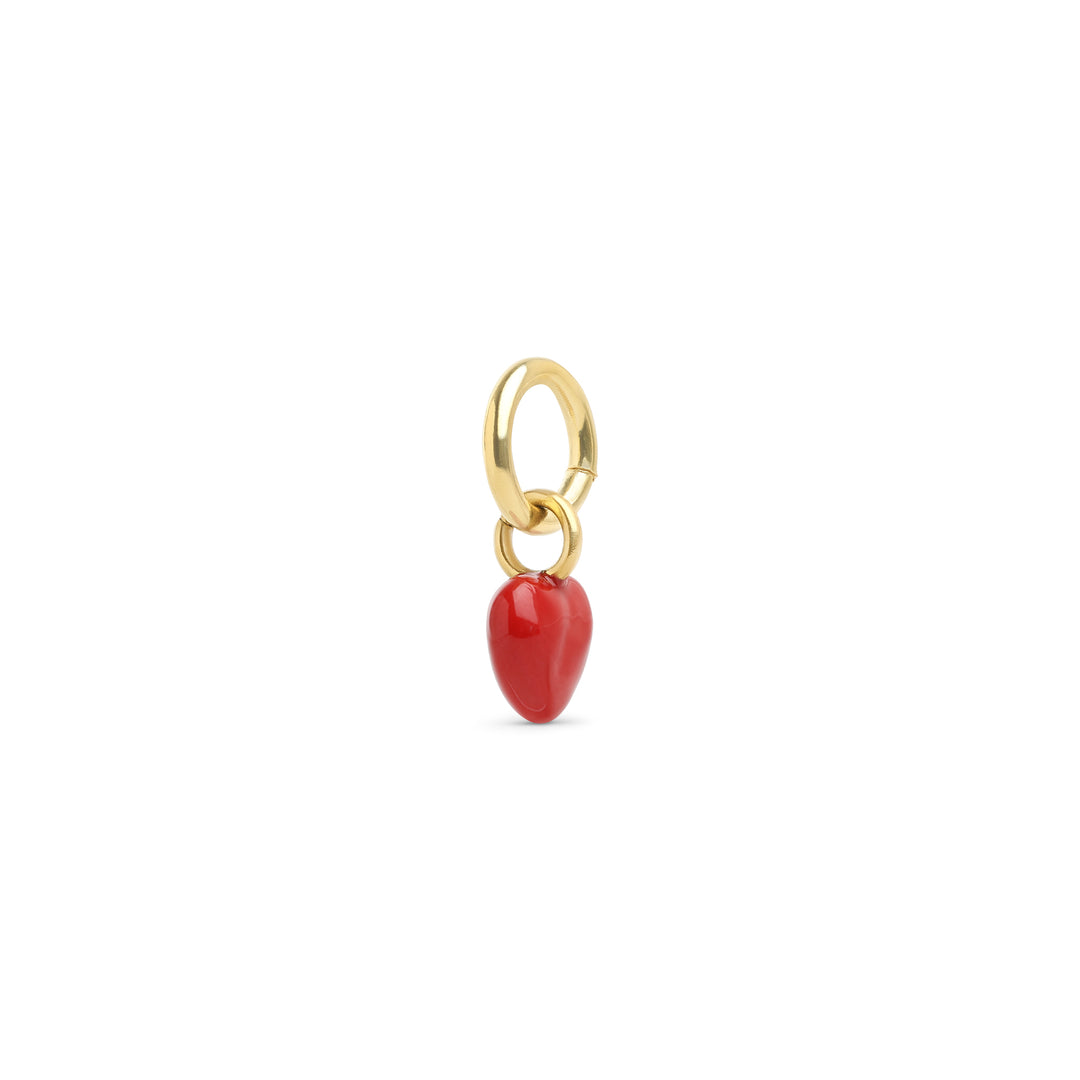 Lill - Heart Charm Stainless Steel