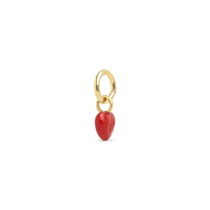Lill - Heart Charm Stainless Steel