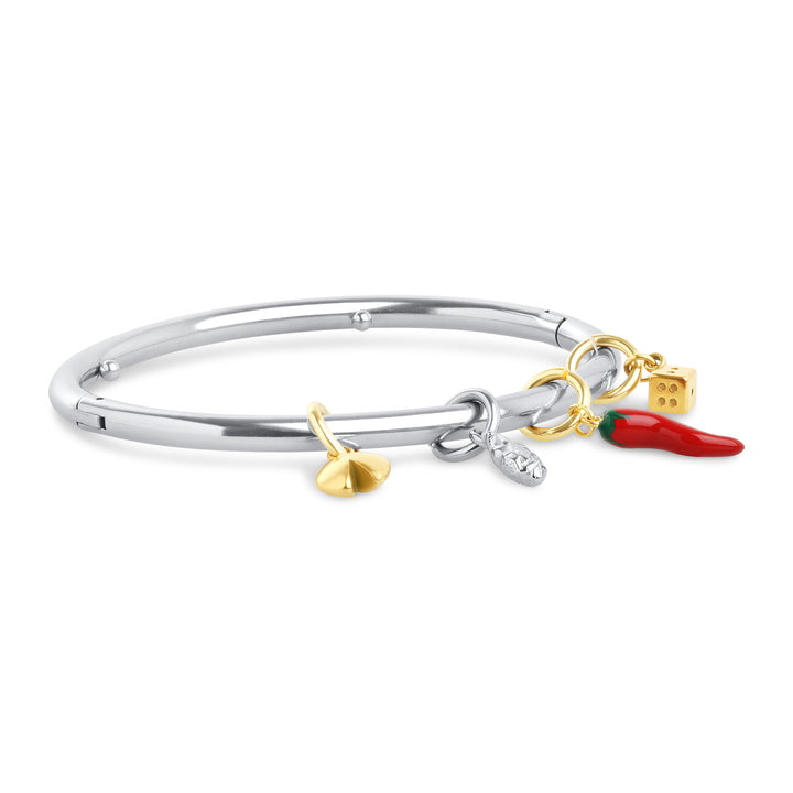 Peg - Sleek Bangle Bracelet Stainless Steel