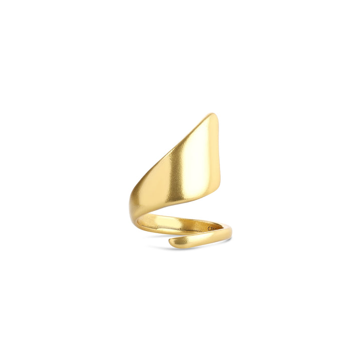 Anillo Ban - Envoltura Escultural de Acero Inoxidable