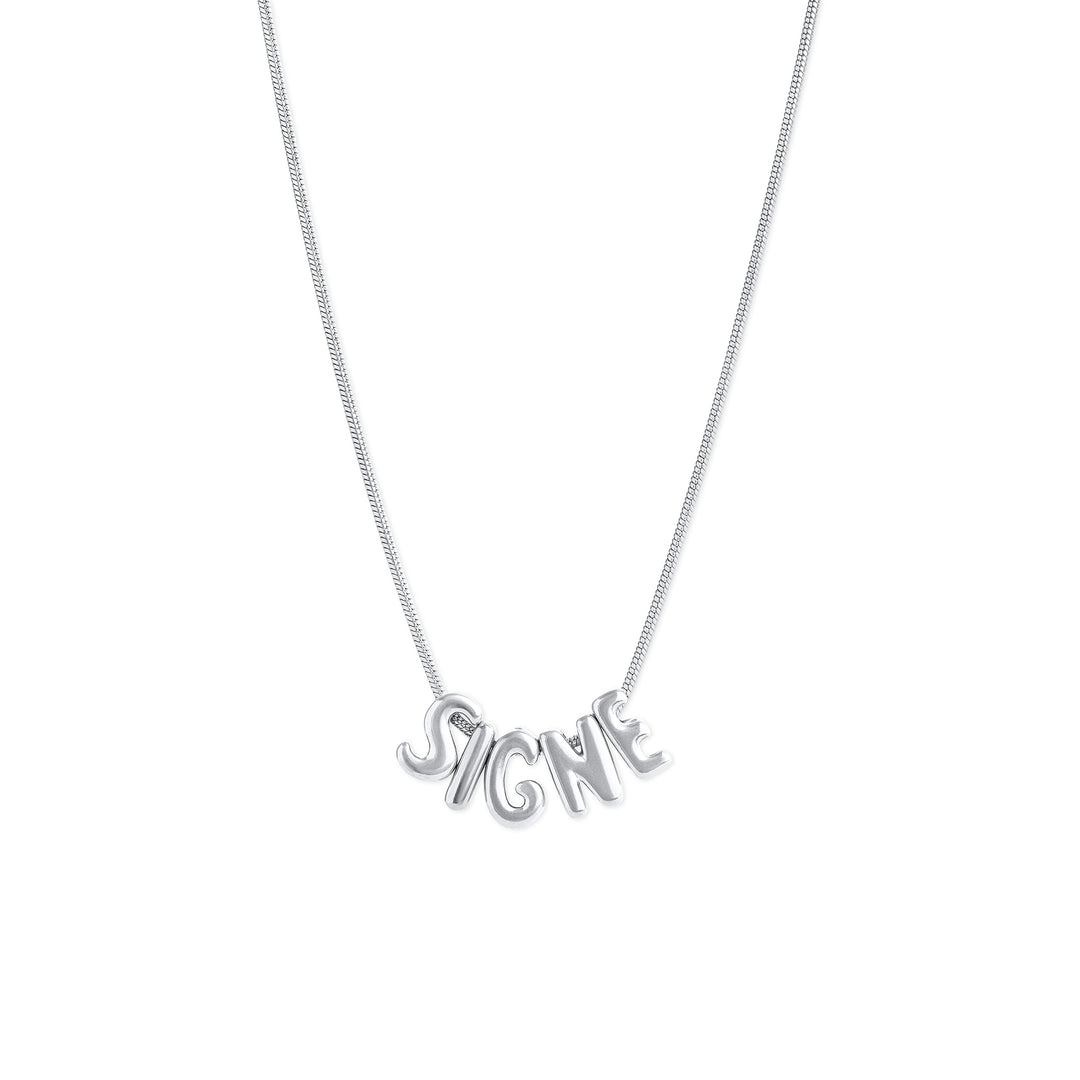 Collar personalizado con letras