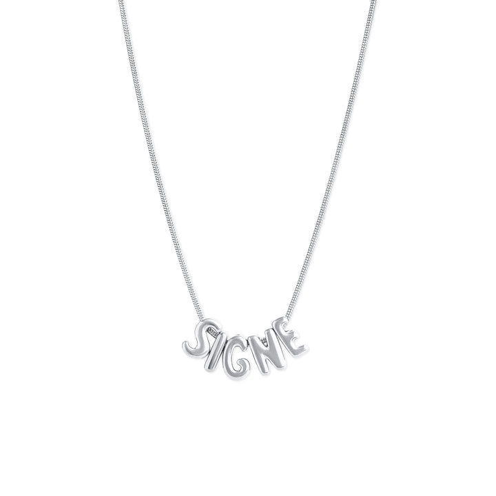 Collar personalizado con letras