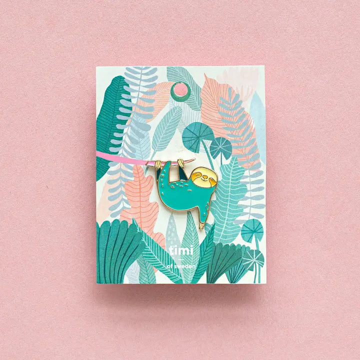 Enamel Pin Sloth